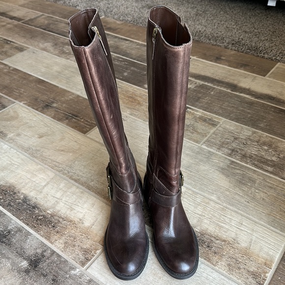 Enzo Angiolini Scarly Wide Calf Boots Size 6 - Picture 2 of 7